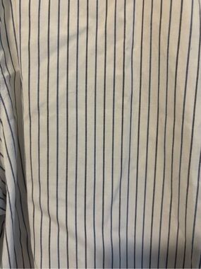 Polo by Ralph Lauren White Dress Shirt with Blue Pinstripes